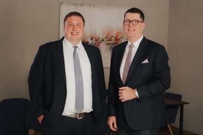 Duo: Arnulf Schaunig (links) + Christian Haberl (rechts)